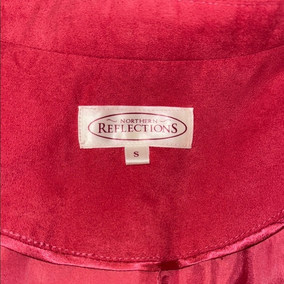 Pink Structured Blazer from Northern Reflections with Notched Lapels Size S - Picture 9 of 14